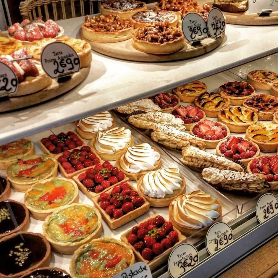 Париж пекарня Boulangerie Patisserie