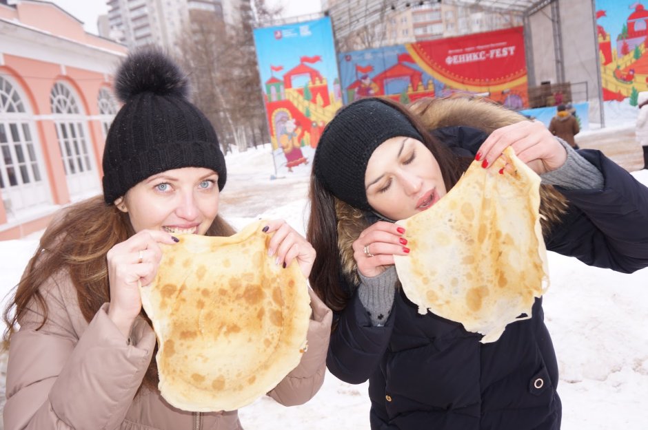 В честь праздника Масленица