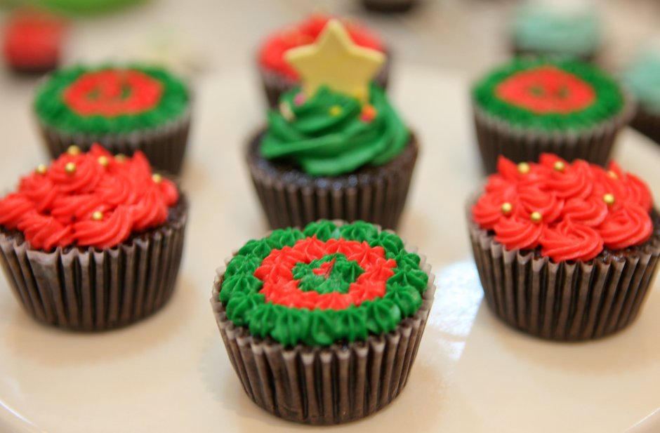 Christmas Cupcake Decorating ideas