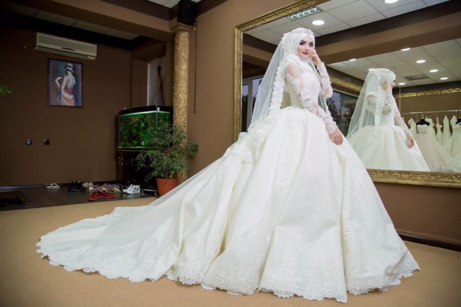 Самое красивое свадебное платье в Узбекистане