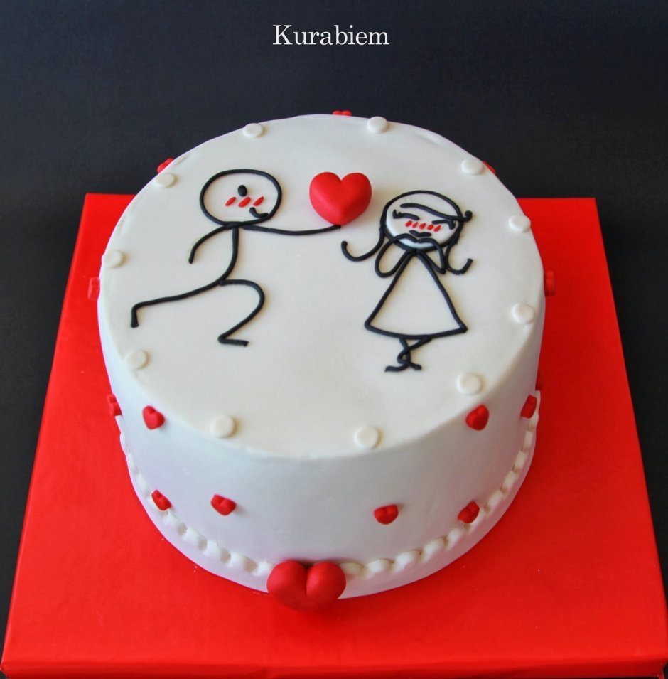 Смешные тортики на годовщину свадьбы