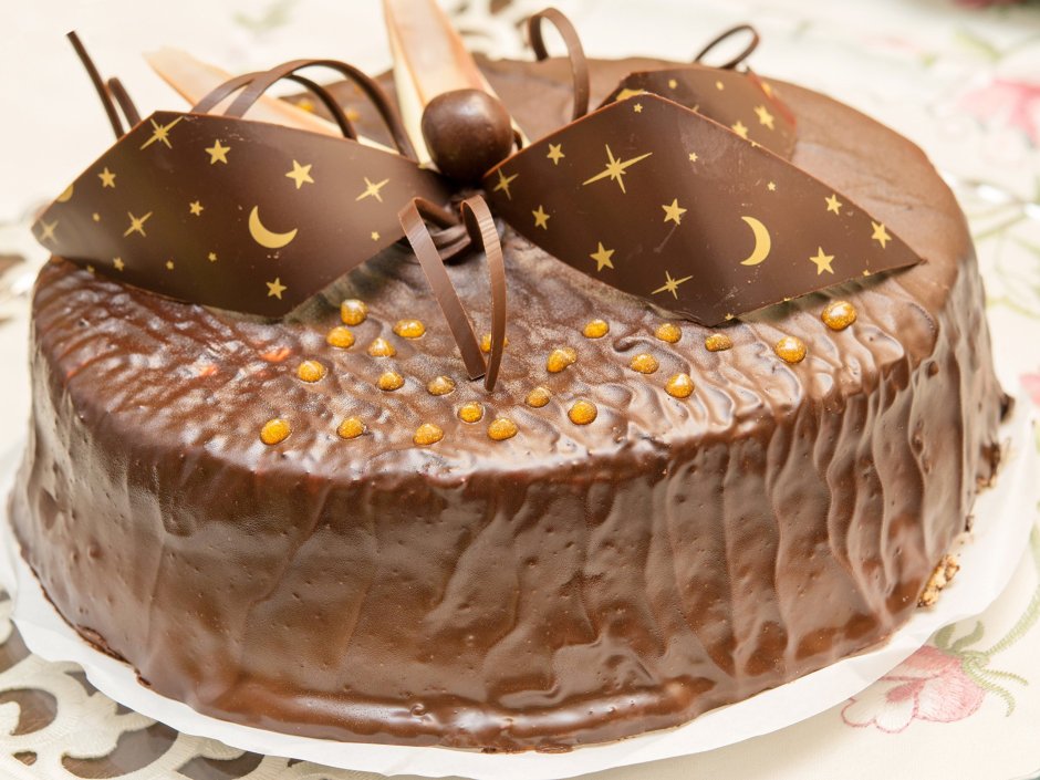 Муссовый торт шоколад