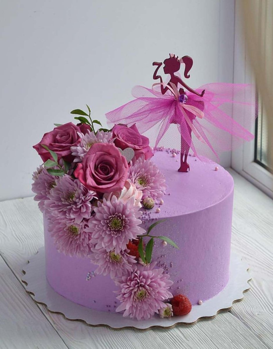 Карамельные цветы для торта