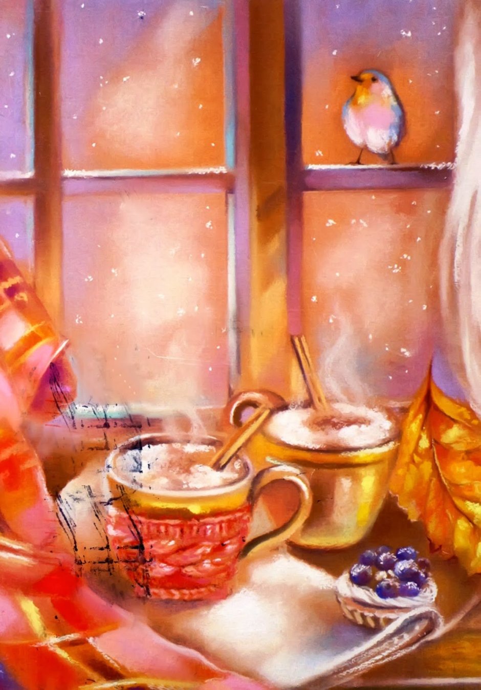 Художница Аннет Логинова кофе