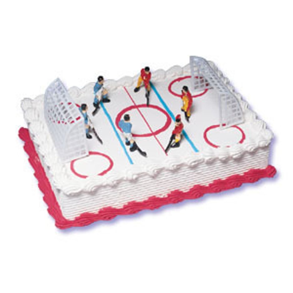 Фигурки на торт хоккей