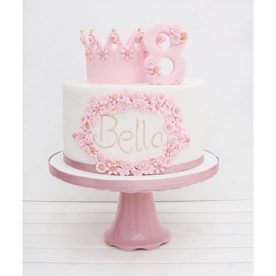 Красивый торт для принцессы