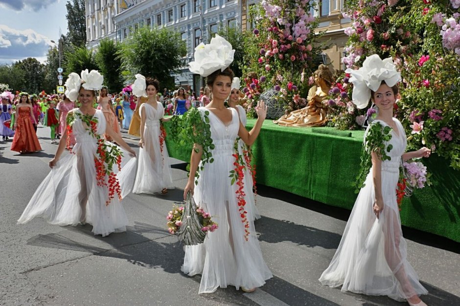 Фестиваль цветов в России
