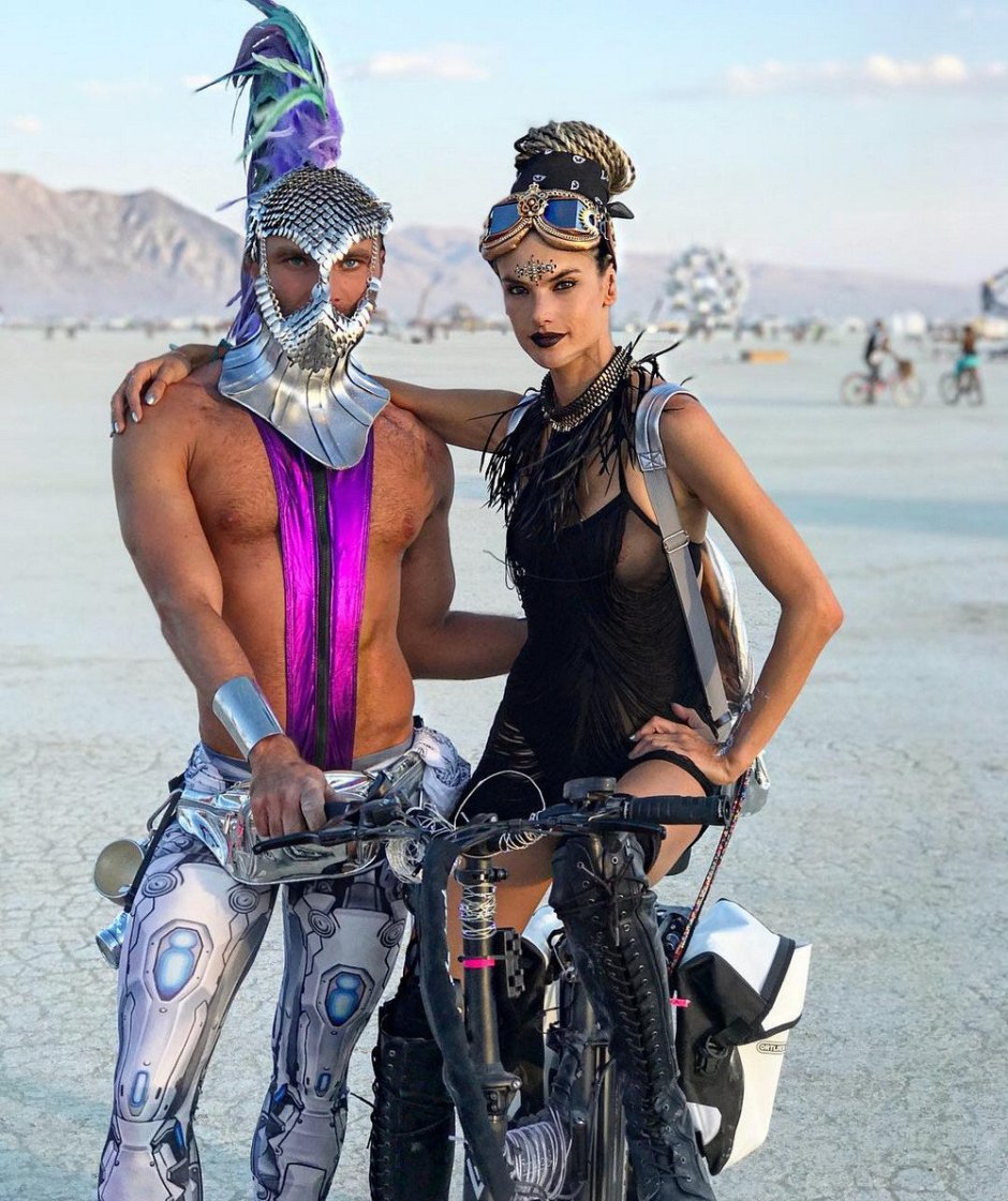 Фестиваль в пустыне Невада Burning man 2018