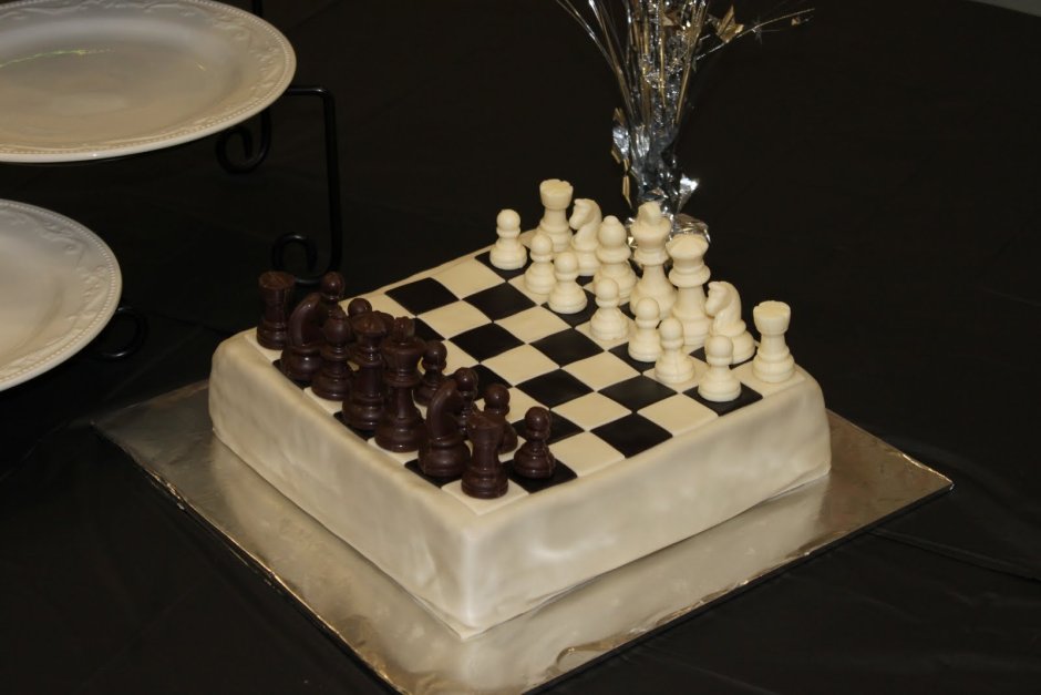 Торт шахматная детский