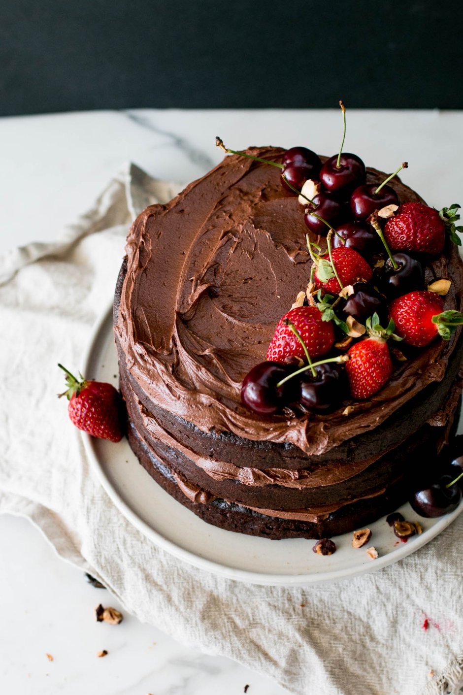 Быстрый тортик шоколадный