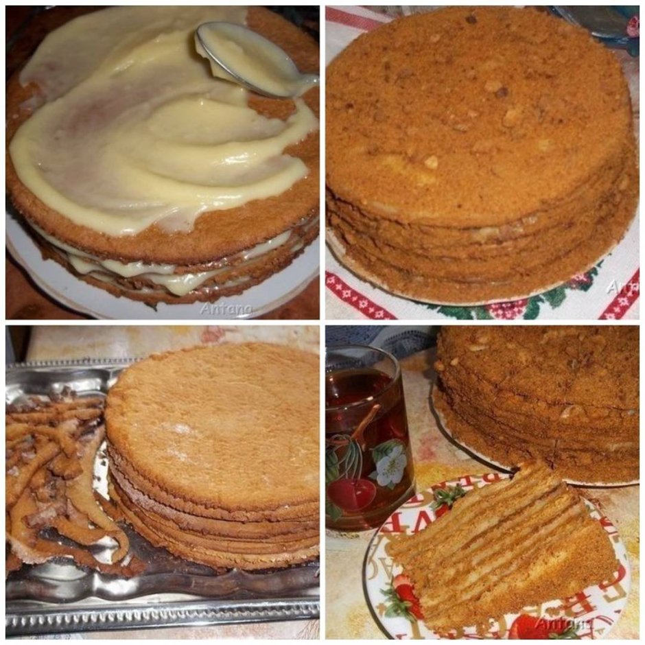 Торт Наполеон приготовление