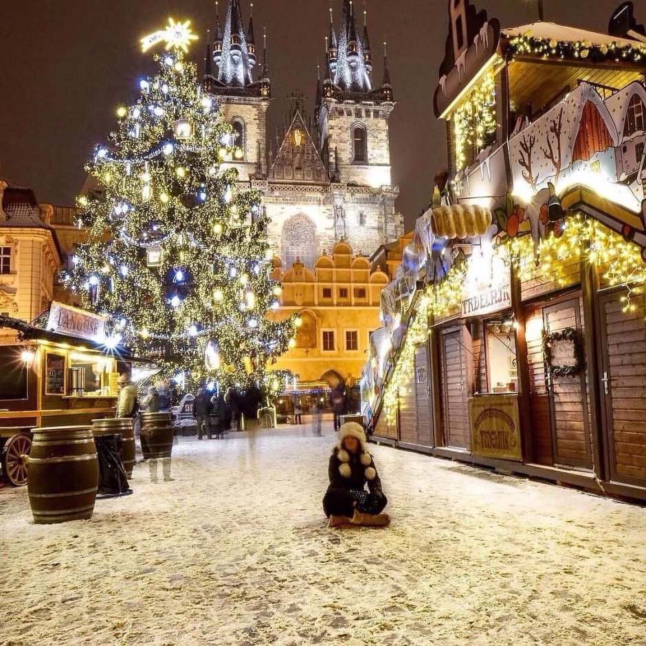Прага Рождество