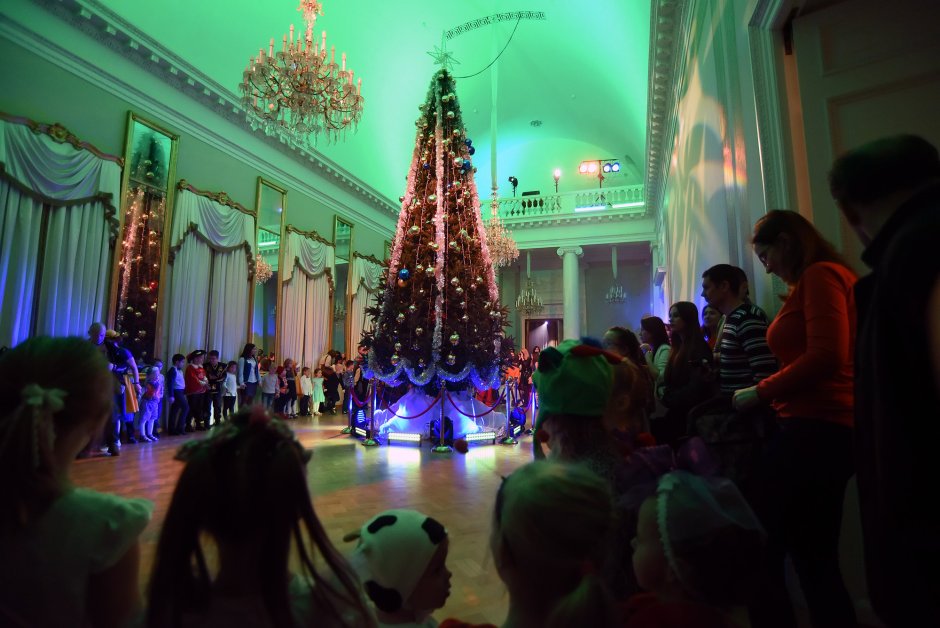 Новогодняя елка в Букингемском Дворце