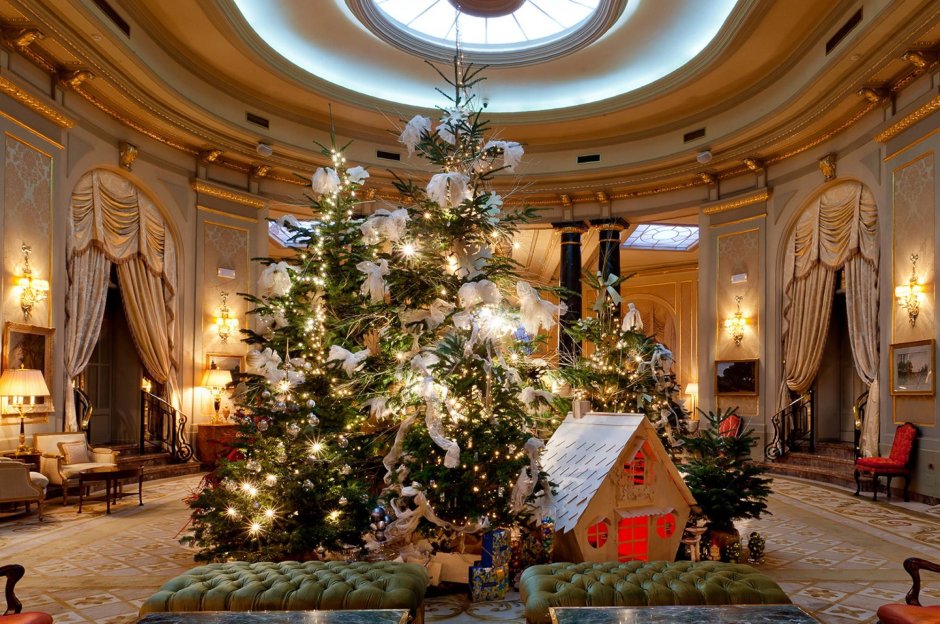 Рождество Букингемский дворец елка