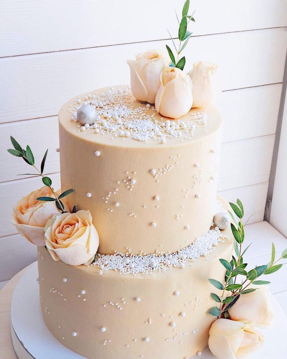 Маленький свадебный торт