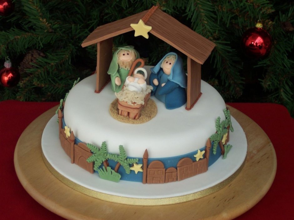 Тортики на Рождество Христово