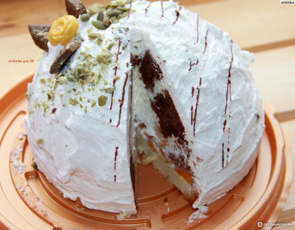 Торт Санчо со сметанным кремом состав