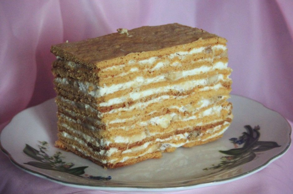 Торт Наполеон рубленый