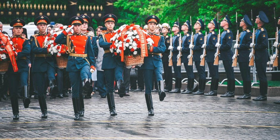 Китайцы на параде в Москве