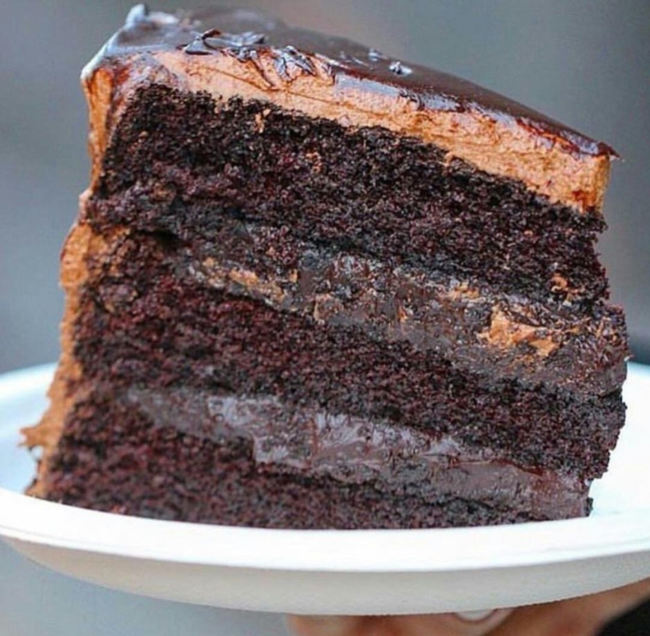Мега шоколадный торт