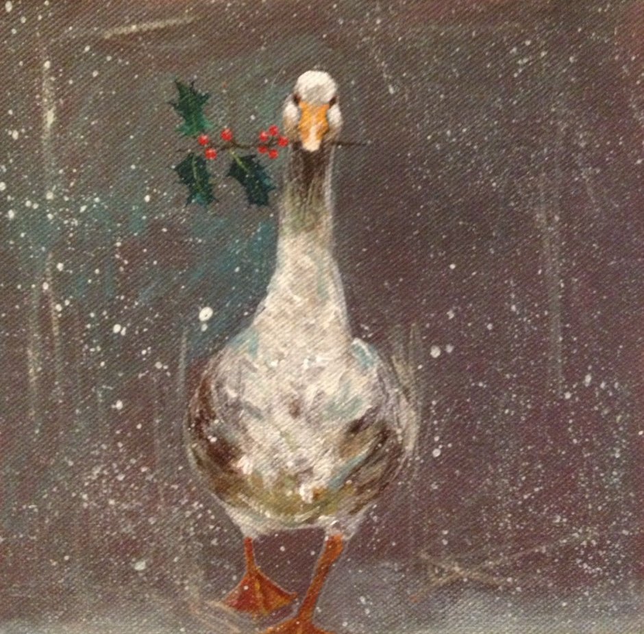 Christmas Goose Cards