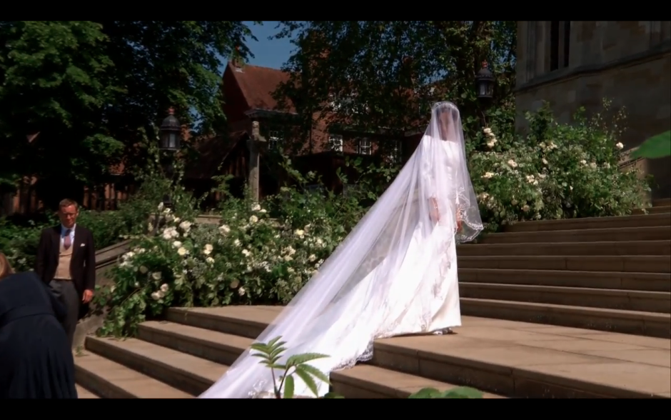 Меган Маркл свадебное платье от живанши