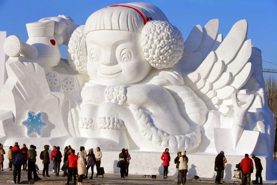 Харбинский Международный фестиваль льда и снега скульптуры