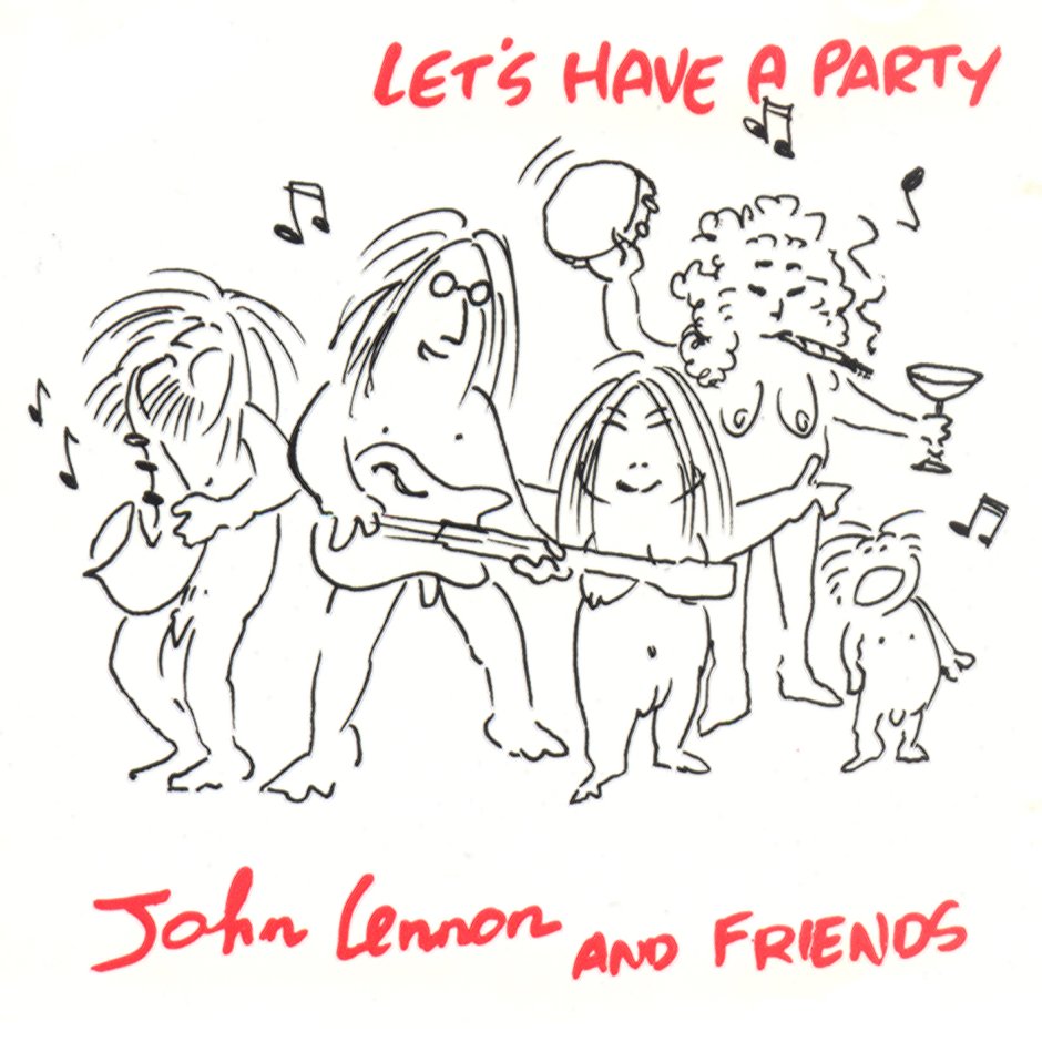 John Lennon and Frend