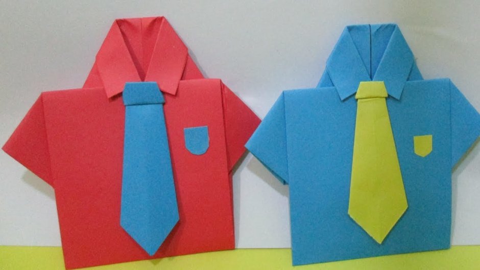 Оригами на день рождения папе