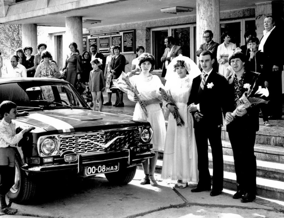 Свадебная машина 70-х годов