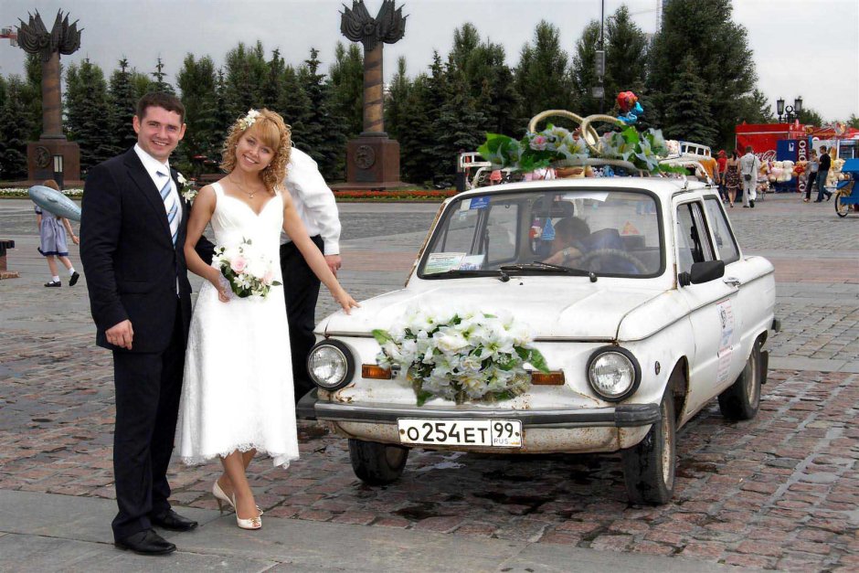 Смешные Свадебные машины