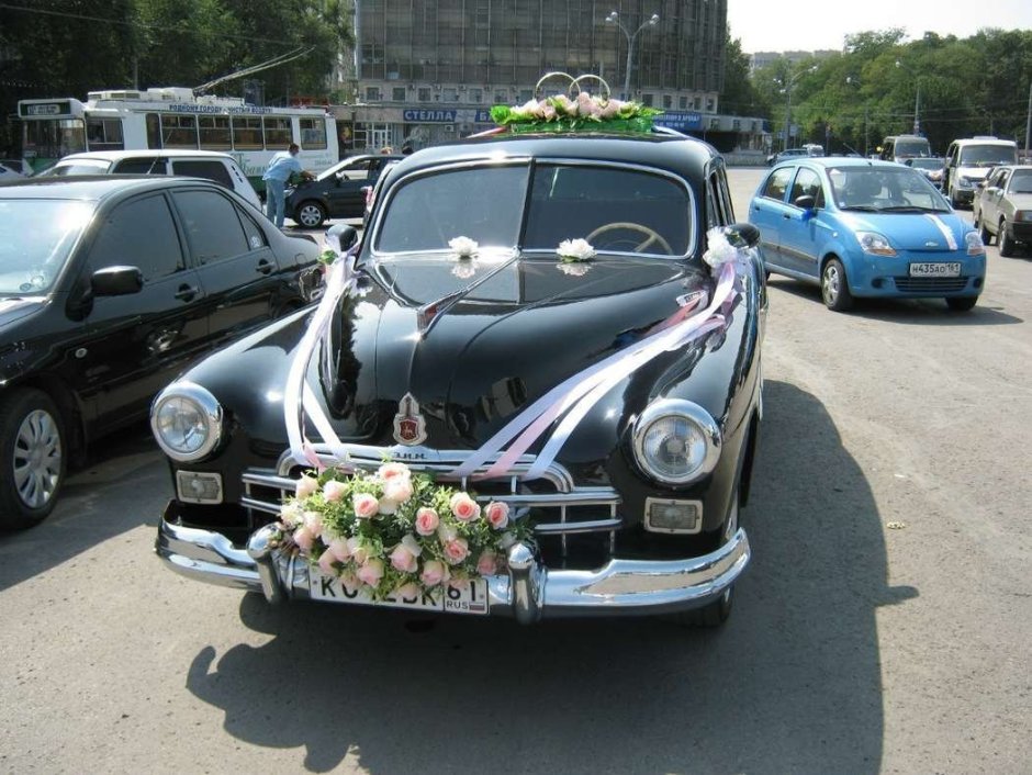 Советские Свадебные украшений на машину