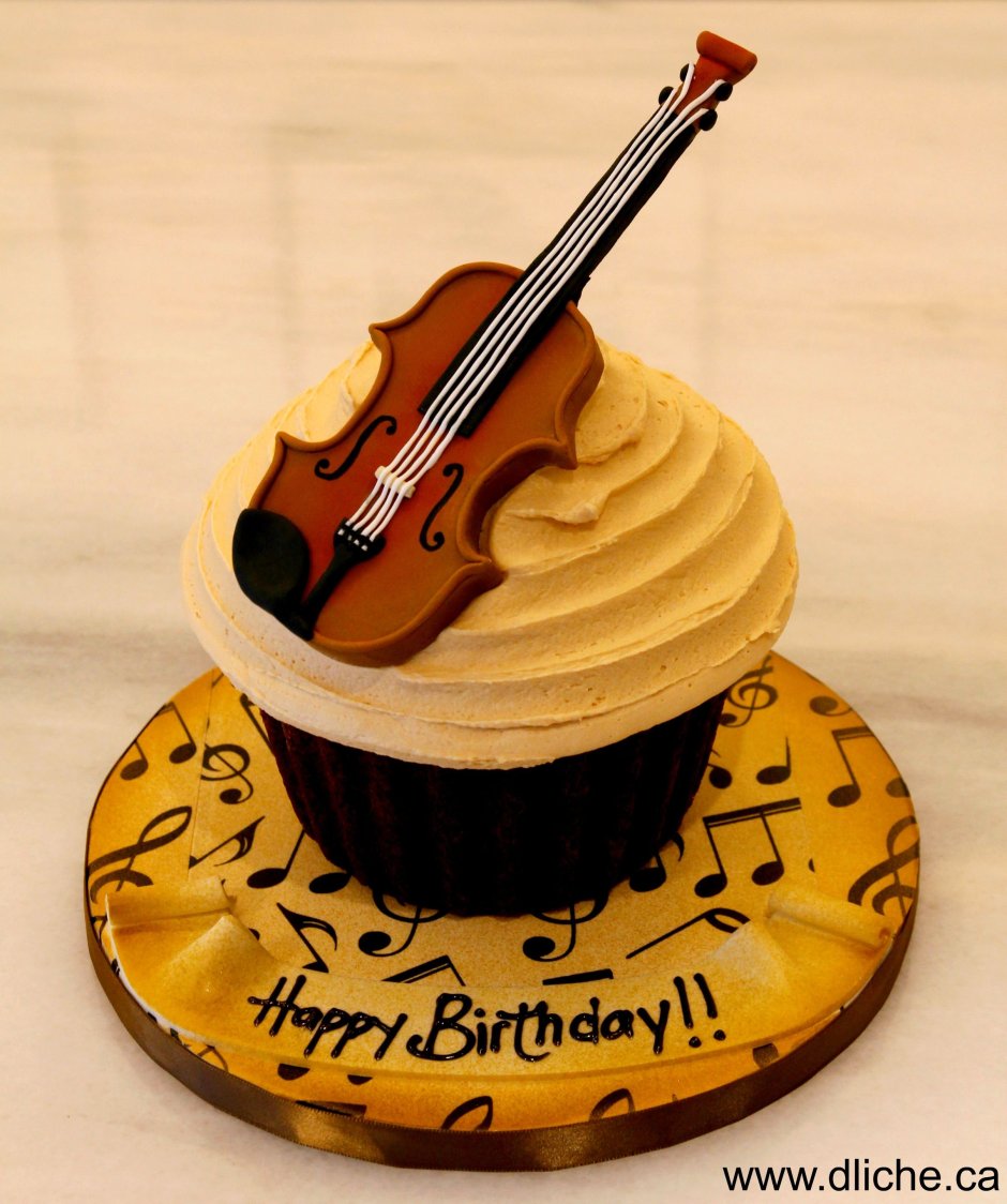 Торт «скрипка»