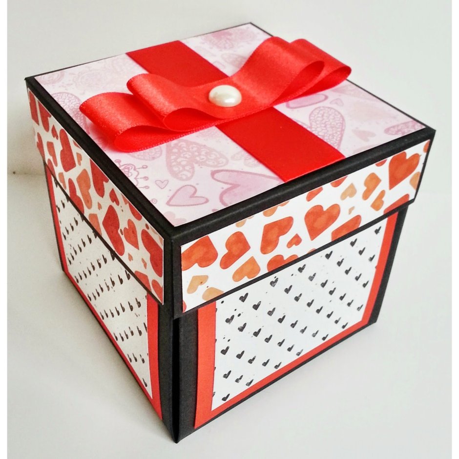 Скрапбукинг коробочки для подарков