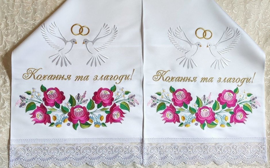 Белорусский свадебный рушник