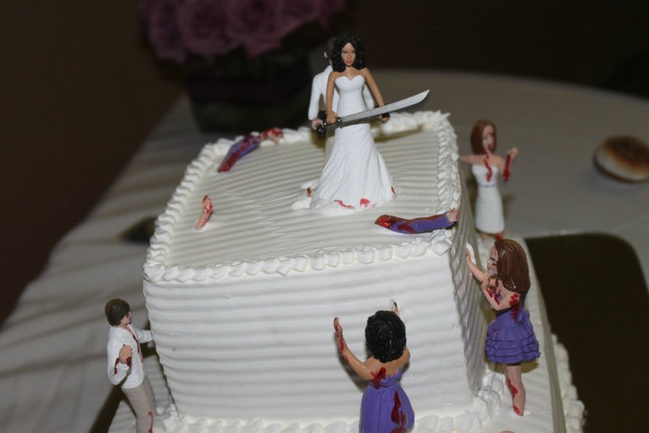 Смешные надписи на свадебный торт