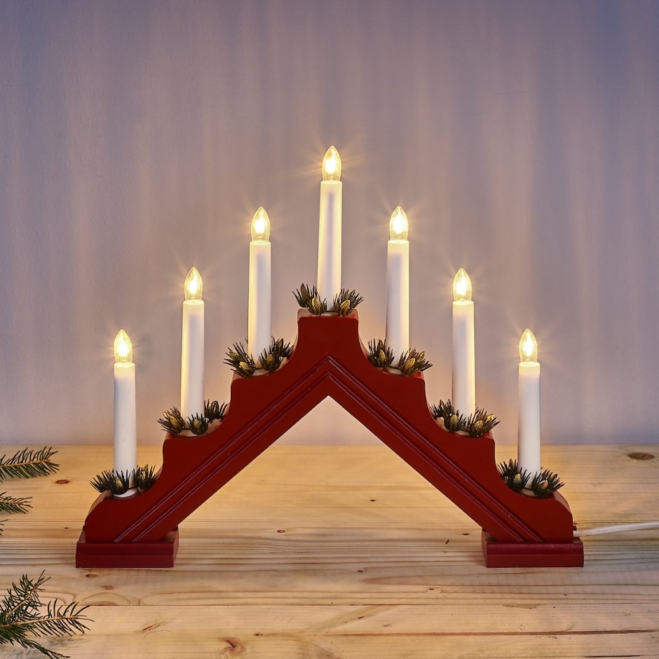 Декоративный светильник Рождественская горка