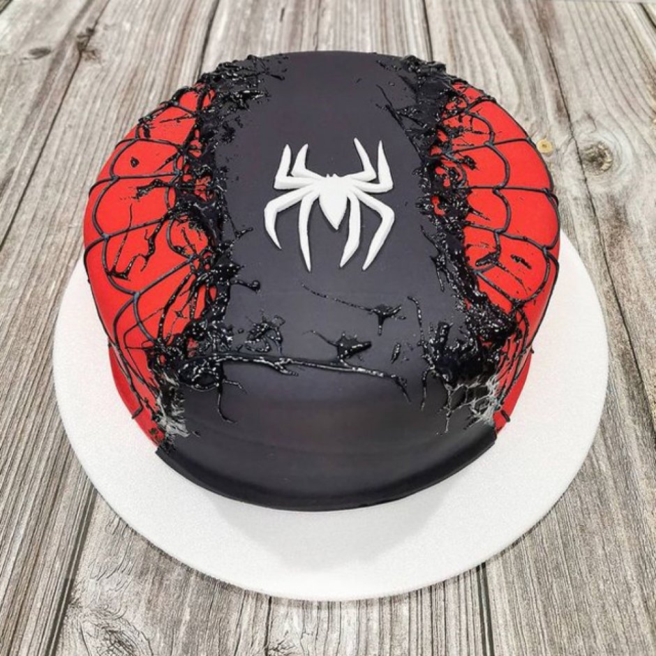 Торт в виде паука