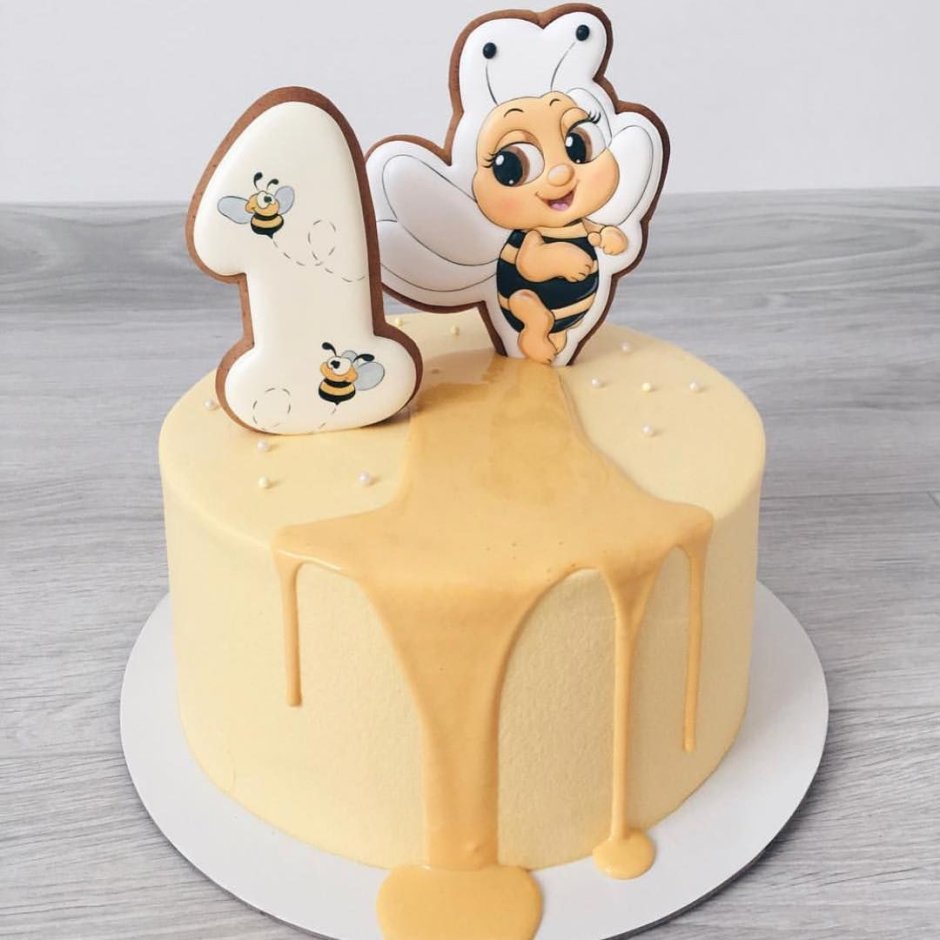 Пчелка пряник на торт