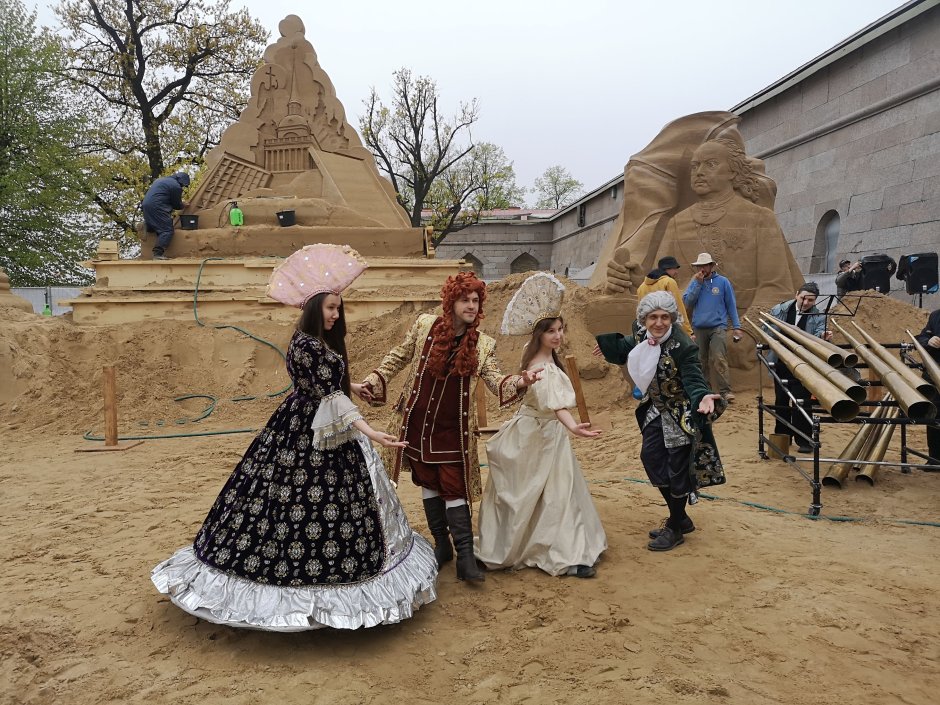 Фестиваль песчаных скульптур - 2022 "величие России