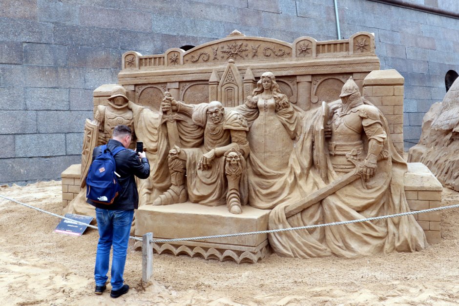 Выставка песочных скульптур Челябинск 2022