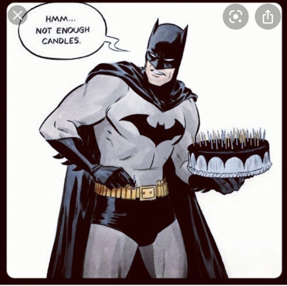 Бэтмен с днем рождения