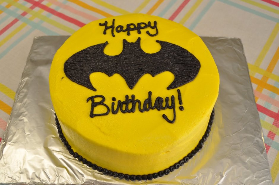 Поздравление с днем рождения в стиле Бэтмена