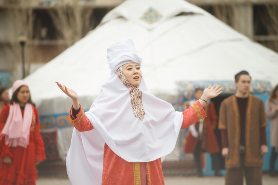 Рисунок традиции казахского народа