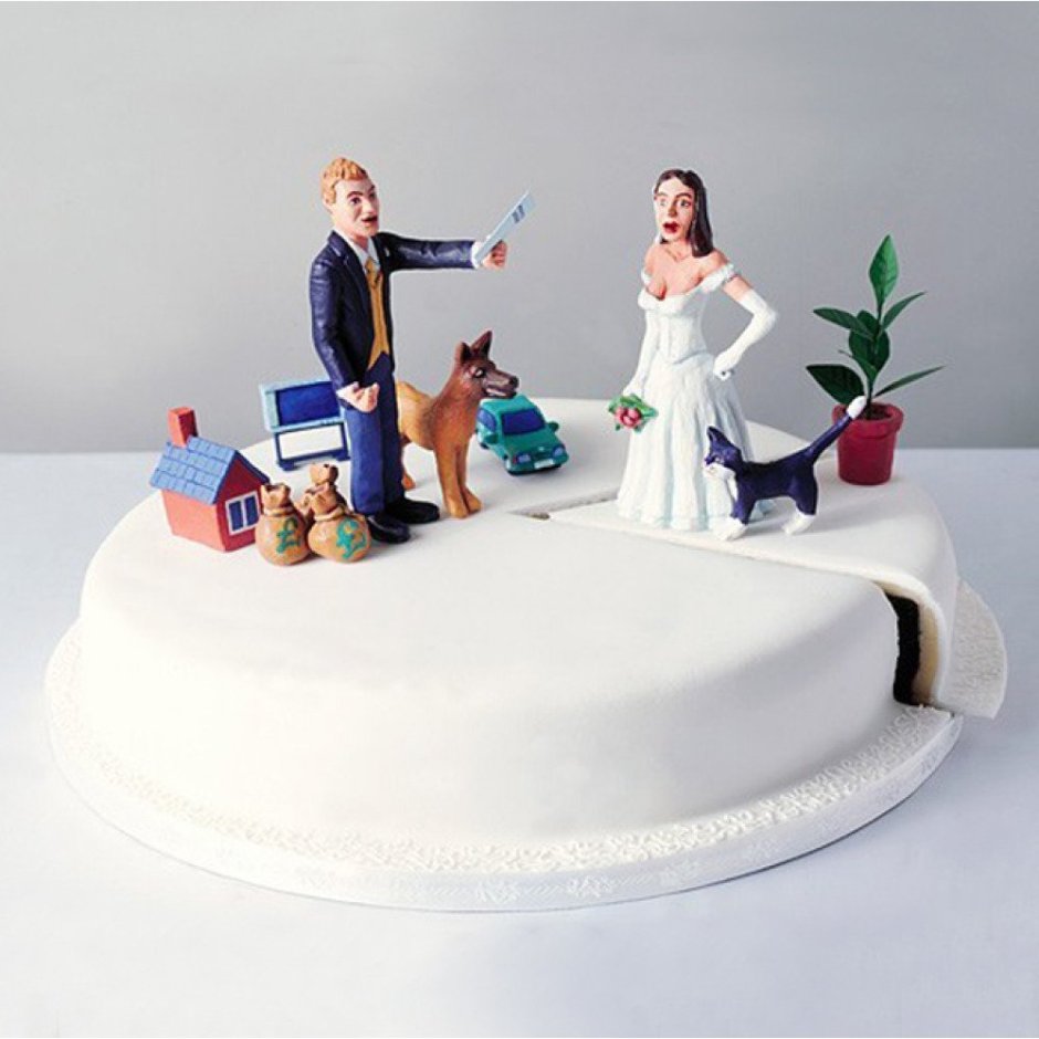 Свадебный торт в форме члена