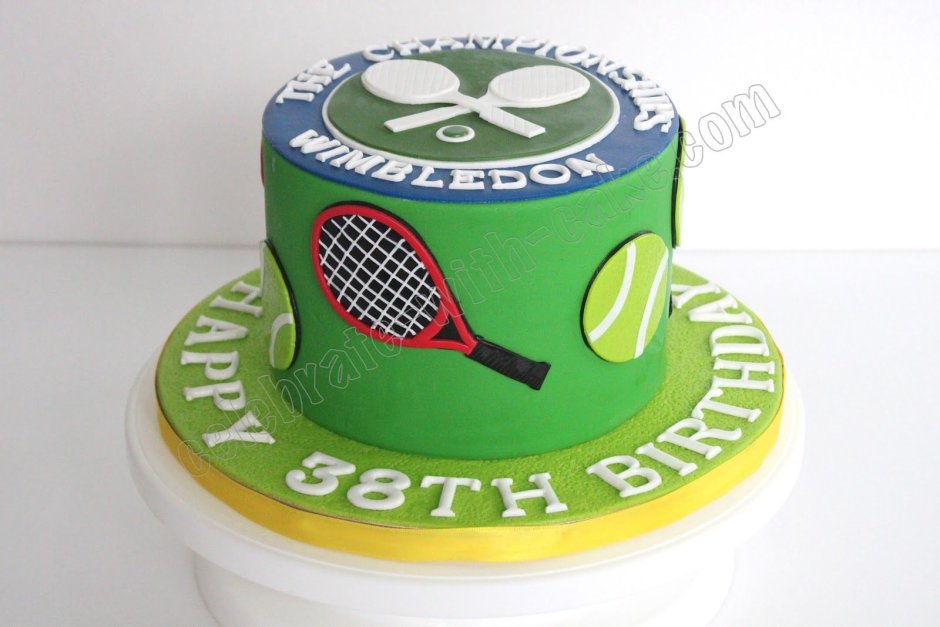 Торт для теннисиста настольный