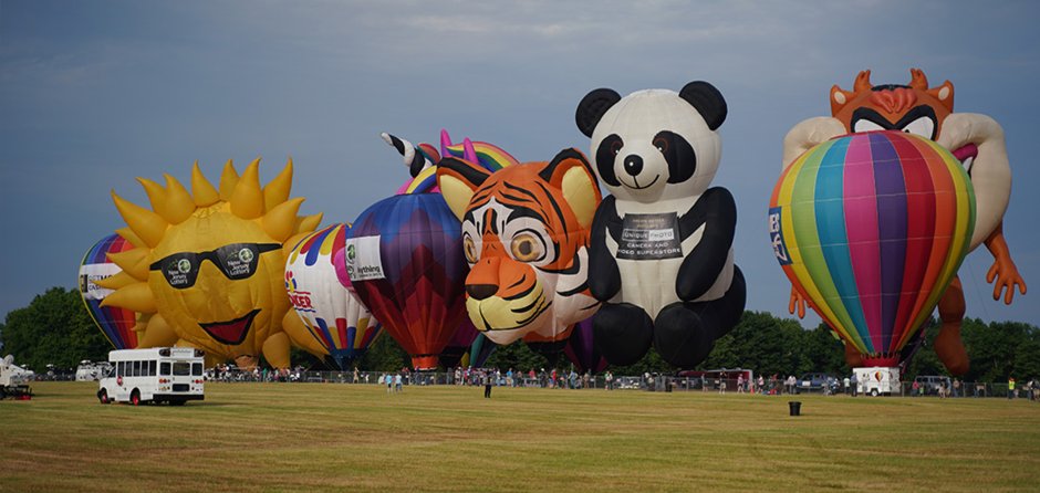 Chatelaillon plage фестиваль воздушных шаров
