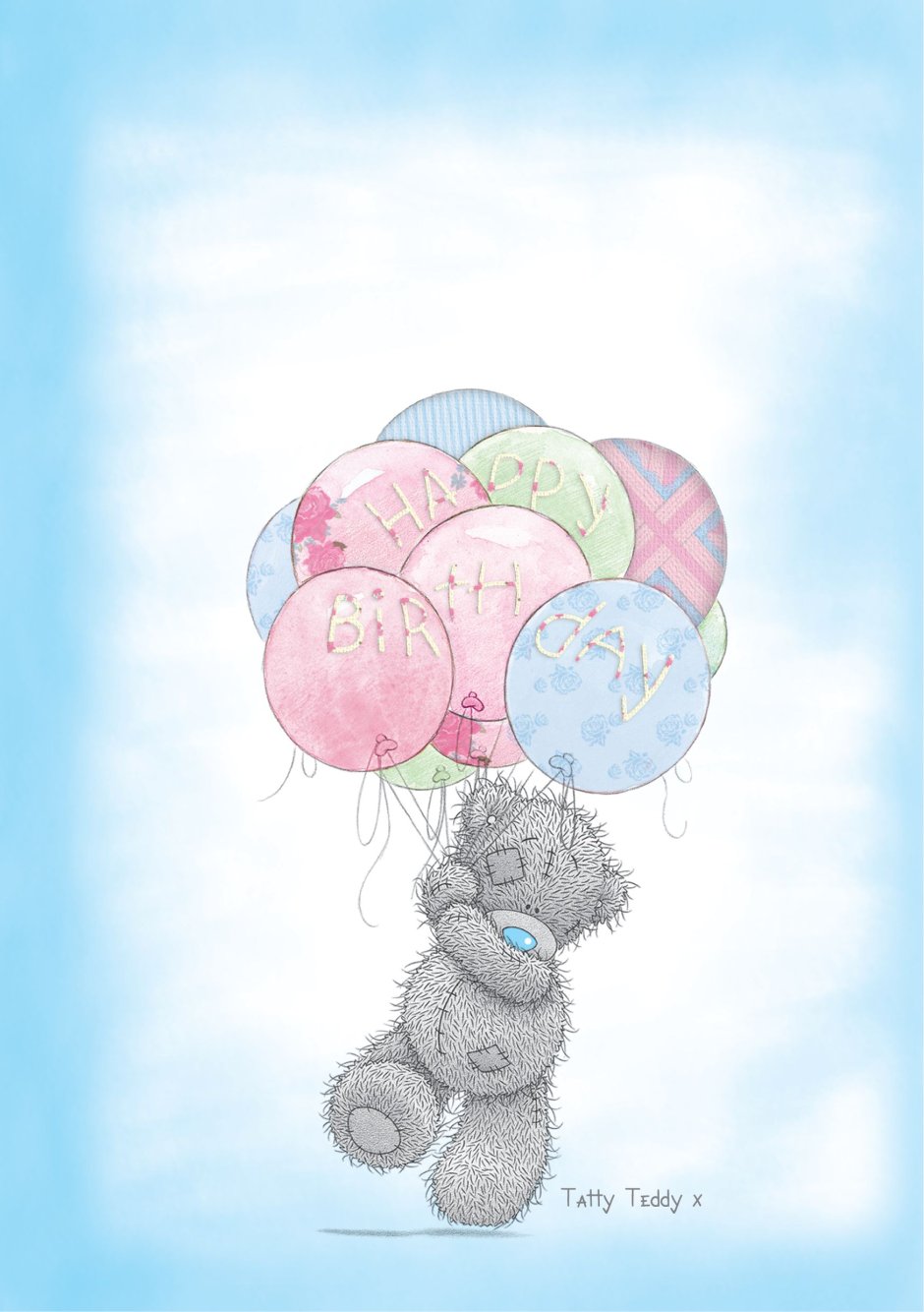 Медвежонок Тедди с днем рождения