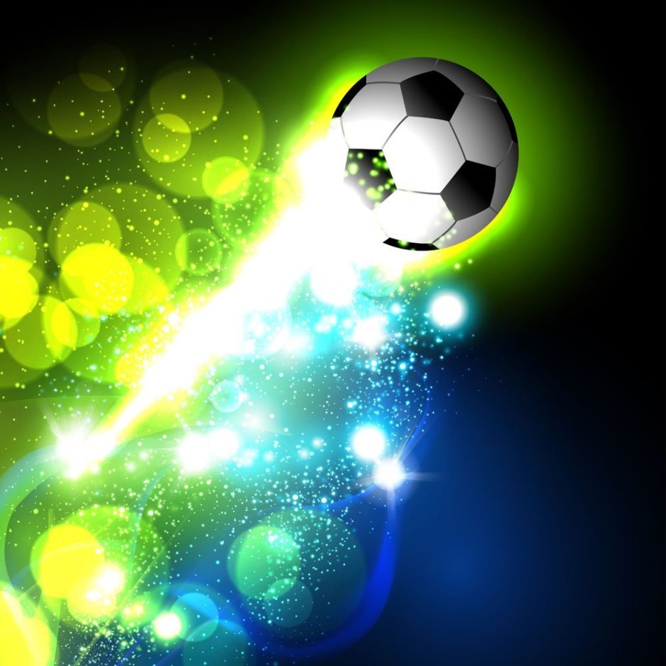 Футбольный мяч арт