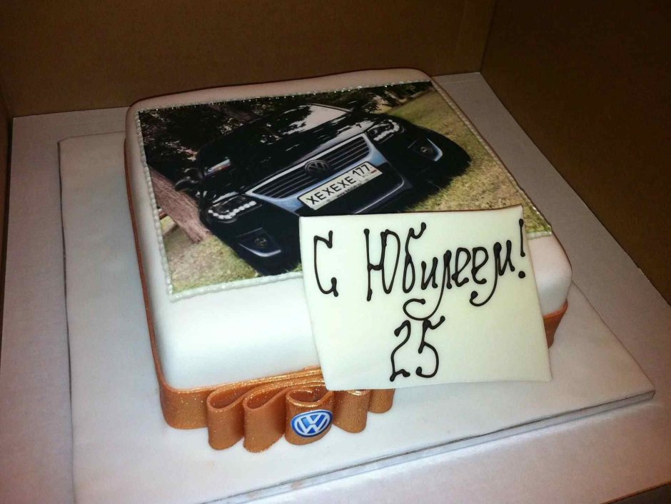Мужской торт на день рождения 25